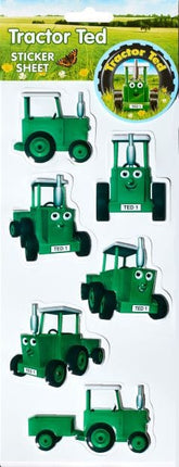 Tractor Ted 3D Stickers